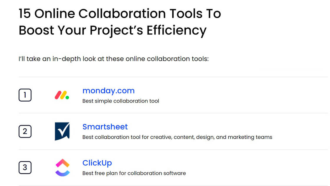 Collaboration tools 2