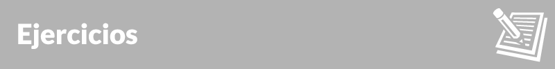Ejercicios